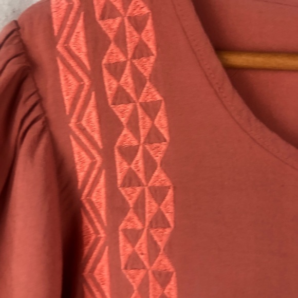 LUNA MOON bohemian puff sleeve blouse - Picture 3 of 9